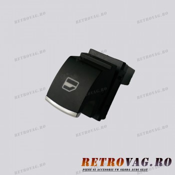 Buton actionare geam electric cu crom pasager VW 5ND959855